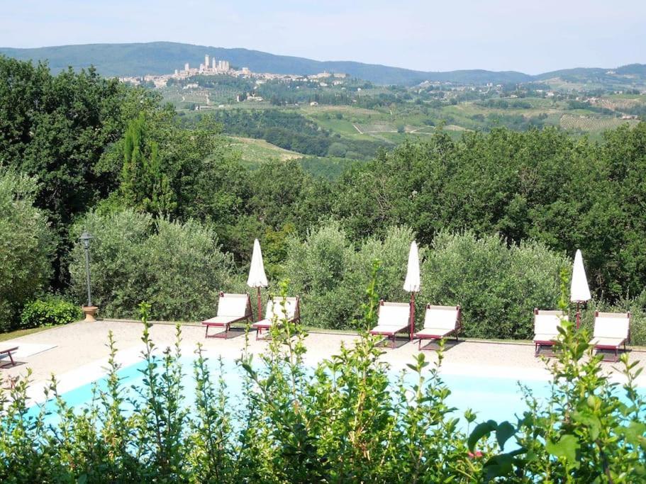 Castello Di Fulignano Ottone Superior Apartment ซานจีมิญญาโน ภายนอก รูปภาพ